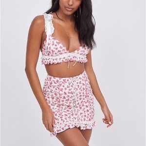 For Love & Lemons x Victoria’s Secret Baby Blooms Matching Set